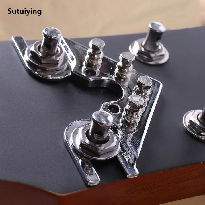 Sutuiying B2/B3/B4 Guitar Locking Tuners Lock String Tuning Key Pegs Machine Original Guitar String Butler for Electric Guitar Guitar Accessories