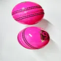 Pink Leather Cricket Ball 5 1/2 Oz. 