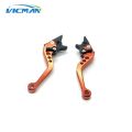 Double disc CNC Universal Motorcycle Double Brake Lever for most of motorcycles scooters bike. 