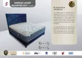 Suyamas Supreme Luxury Pillow Top 12.5" - King Size Pocketed Spring Mattress (72" x 72" x 12.5"). 