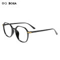 OQ BOGA 7 Colors Unisex Anti Blue Light Radiation Computer Glasses Women Men Eye Protection Fashion Plastic Polygon Frame Eyewear. 