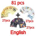 pokemon cards golden 15-81PCS Pokemon Colorful Gold Foil Card English French German Spanish Pikachu Arceus Charizard Silver Rainbow VSTAR VMAX CardParty Games Crafts. 