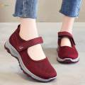 Women Mesh Sneakers, Sports Shoes, Lightweight Flats Walking Shoe, Breathable Sneakers, for Driving, Outdoor, Short Trips , 38 Red. 