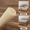 1/3Pcs PVC Antiskid Rug Pad For Hard Surface Floors Gripper Carpet Anti Slip Under Mattress Sofa Cushion Mesh Pads Non-Slip Shower Mat. 