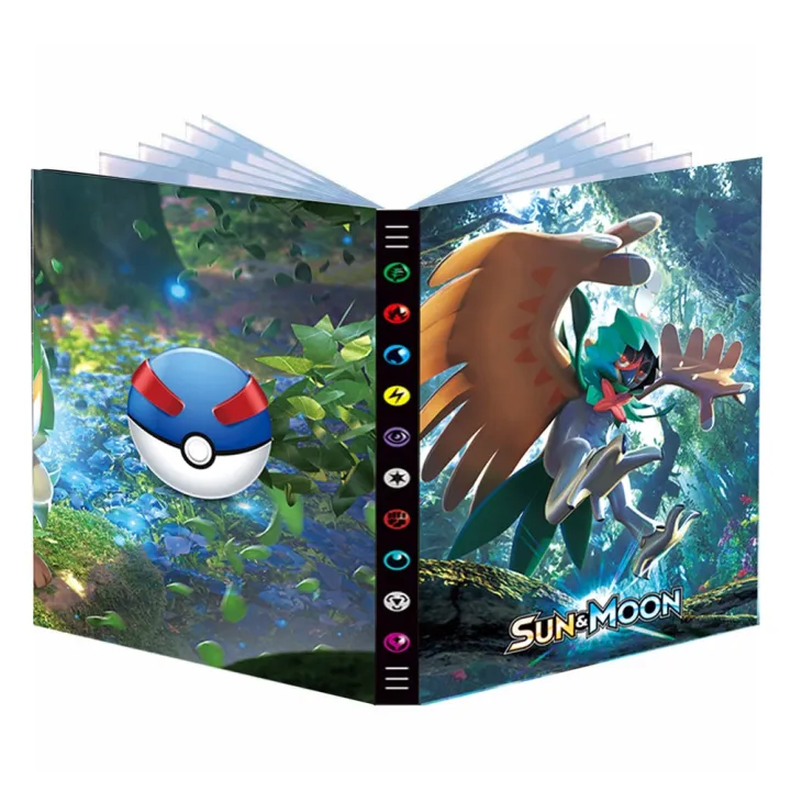 【VA VA VOOM】9 Pokemon 432 Card Book Holder Cartoon Playing Game Pokémon Folder Binder Map Book Loaded List Toy Gift