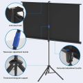Portable Tripod Projector Screen (96"X96"). 