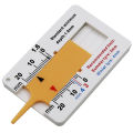 0-20mm Auto Car Tyre Tread Depthometer Depth Indicator Gauge Gage Motorcycle Trailer Van Wheel Measure Tool Measrement Supplies. 