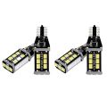 4Pcs Bright White Canbus LED Bulb for Car Backup Reverse Lights 912 921 T15 W16W. 