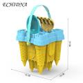 ECHIDNA Sand Castle Toy Wide Application Sand Castle Molds Sandbox Beach Shovel Kit. 