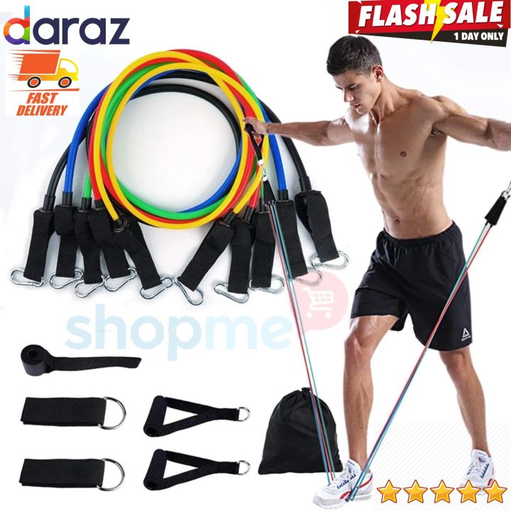 11%20Pcs%20Exercise%20Resistance%20Bands%20Set%20Indoor%20Gym%20Strength%20Fitness%20Equipment%20Tube%20Workout%20Body%20-%20Image%207