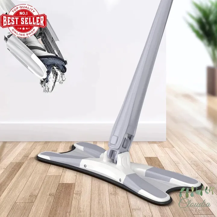 X-type%20Flat%20Floor%20Mop%20With%20Replace%20Cloth%20Heads%20360%20Degree%20Squeeze%20Mop%20Hand-free%20Wash%20Household%20Lazy%20Mop%20Home%20Cleaning%20Tool%20-%20Image%202