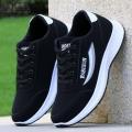 New men's shoes breathable sneakers men's shoes casual boys shoes fashion running shoes light soft soled shoes.. 