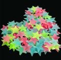 Stickers Luminous Glow Star Star Stickers High Quality Radium Stars Living Room Decoration Bed Room Kids Toy Colorful Stars Game Wall Stickers Plastic Stars 30-35 Pieces. 