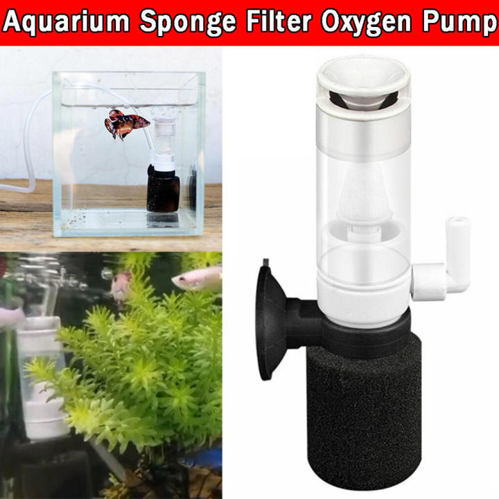 Efficient Sponge filter Easy-to-use Mute Compact Aquarium filter ...
