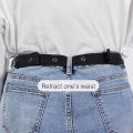 Jeans Extension Buckle Elastic Adjustable Waist Button Belt Lengthening For Trousers Pant Waistband Extender Unisex 1Pcs. 