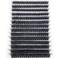 60D/80D Mink Eyelashes 100/280 Clusters Eyelash Extension Natural Individual False Lashes Russian Volume Lash Makeup Cilia Cili. 
