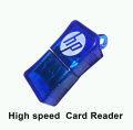 HP Card Reader Adapter/ USB Micro SD/TF Card Reader USB 2.0 Mini Mobile Phone Memory Card Reader High Speed USB Adapter. 