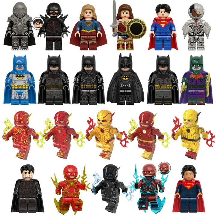 【OnyxOutlet】Compatible with Lego DC Reverse Flash Batman Wonder Cyborg ...