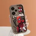 PMP Pipe Xiaomi Redmi 11T + Pro 4G Note 12 Turbo 5G soft silicon square staircase super hero Spider-Man fully wrapped Pattern Phone Tube for boy. 
