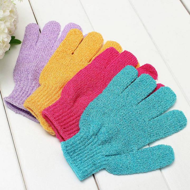 【Hannah Martin Official Store】1x Shower Exfoliating Body Dead Skin Removal Massage Spa Mitt