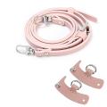 100cm -120cm Adjustable Cowhide Bag Shoulder Strap Connection Buckle Set. 