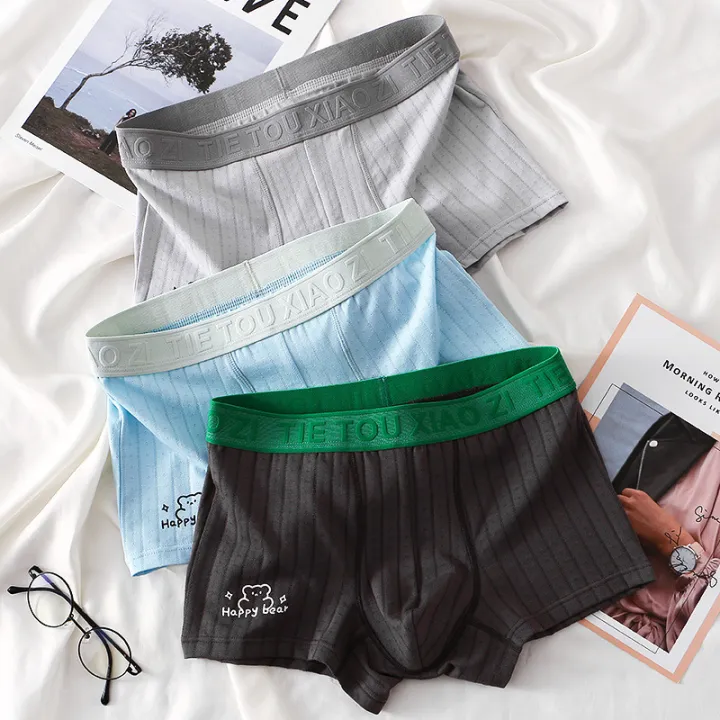 Factory Direct Sales Men's Underwear Modal Boxer Printed Mesh Comfortable Boxers Youth Trendy Men's Underwear