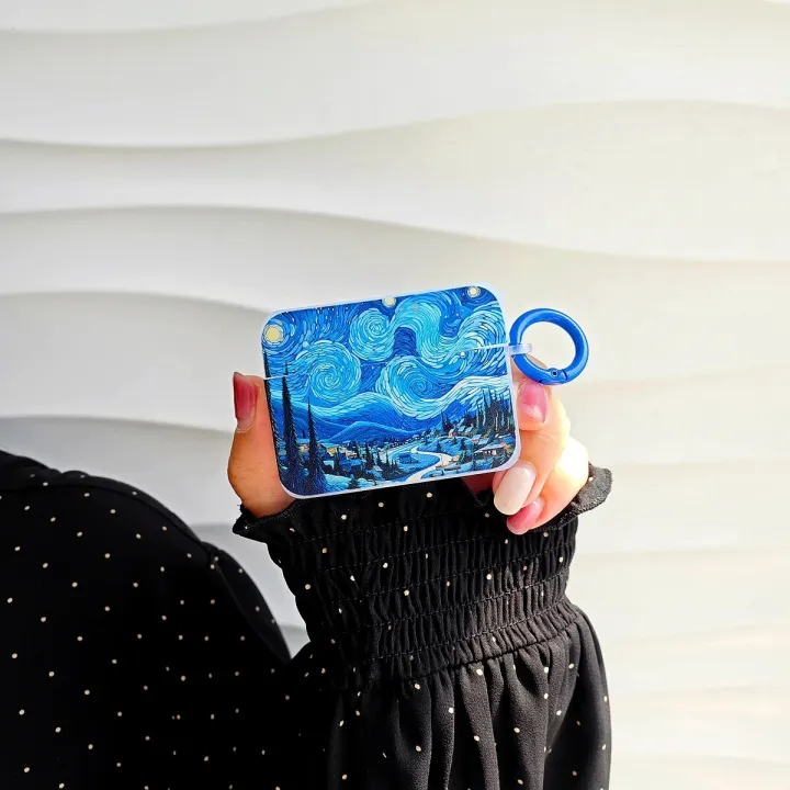 NEW%20Case%20for%20Apple%20AirPods%201%202%20Pro%203rd%20Generation%20Case%20Creative%20Paint%20with%20Ring%20Strap%20Fundas%20Earpods%20Cover%20for%20AirPods%20Pro%203%20Case%20-%20Image%203