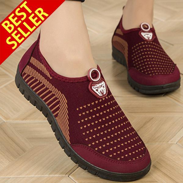 BestGO】Woman's Sneakers Women Running Shoes Women Casual Loafers