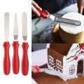 Stainless Steel Cake Cream Cutter Knife Smoother 3 Pcs - Multi... 