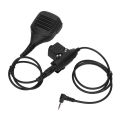 Hand Microphone + U94 PTT 7.1mm High Strength Shoulder Microphone PU Line. 