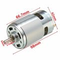 RS 775 DC Motor DC 12V-24V 10000--20000 RPM Ball Bearing Large Torque High Power - Drill Motor. 
