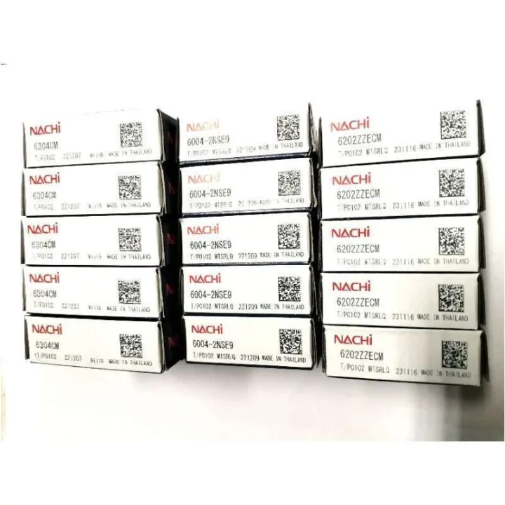 (Price%20per%20piece)%20Bearings%20NACHI%206200%206201%206202%206203%206204%206205%20Steel%20Rubber%20No%20cover%20-%20Image%207