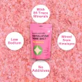 By Nature - Himalayan Pink Salt 400 gm | Salt in Fresh | Mineral Rich | Low Sodium Himalayan Pink Salt | Flavorful | Vegan Food | Helps with Cholestrol | No added preservatives | Weight loss & Obesity | Healthy cooking salt |   (FROM INDIA) SAM. 