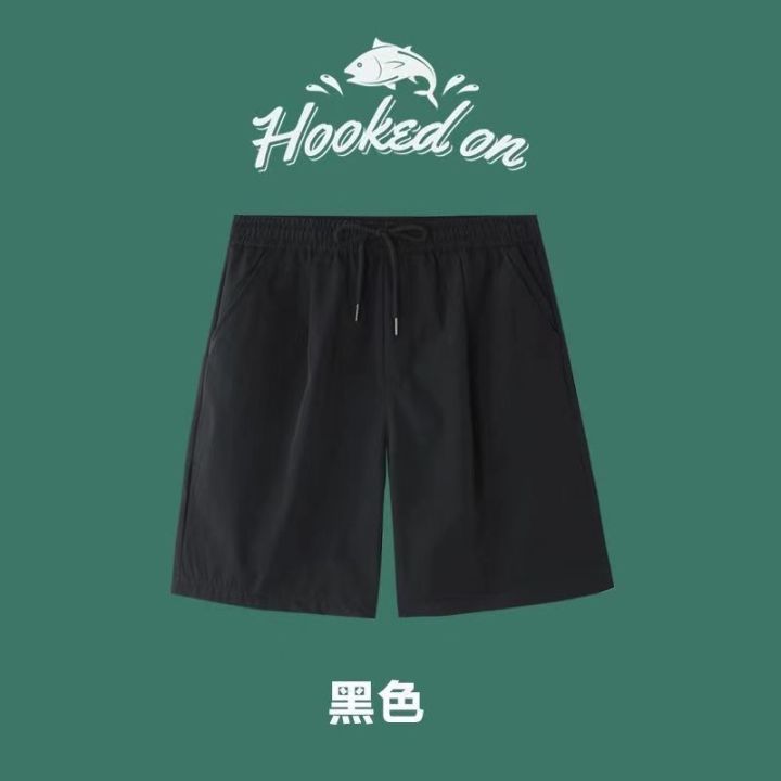 Design%20Diamond%20Pattern%20White%20Shorts%20Men's%20Fashion%20Brand%20Handsome%20Fifth%20Pants%20Men's%20Summer%20Hot%20Outdoor%20Wear%20Half-Piece%20Pants%20-%20Image%205