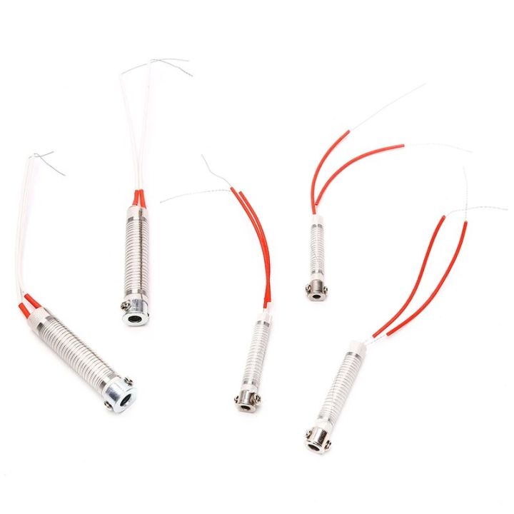 60W Soldering Iron Heating Core – 10-Pack, 220V, Stainless Steel Element, Outer Diameter 12mm, Inner 6mm For External Heating Irons