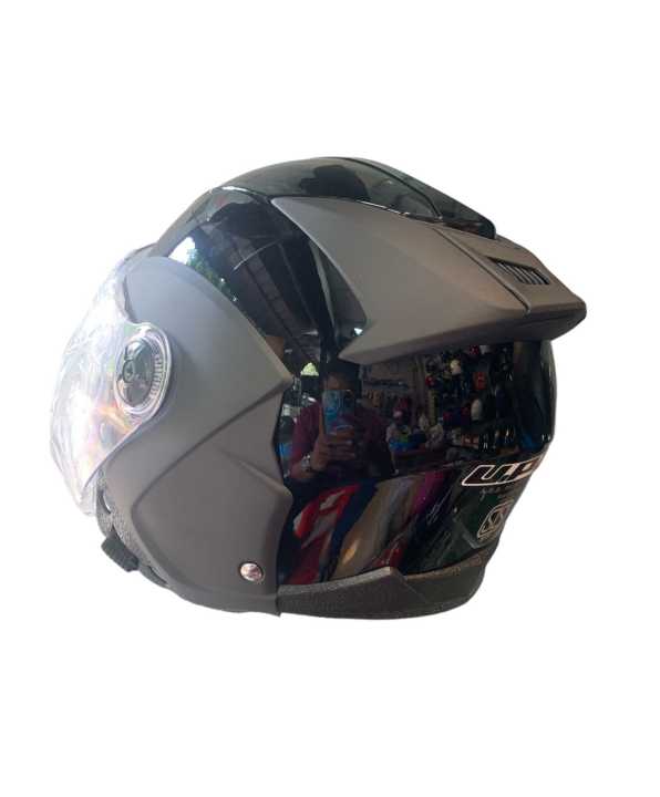 UP2%20Alien%20Black%20Shine%20SLS%20Certified%20Helmet%20-%20Image%202