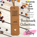 Handmade bookmarks/ customized bookmarks/. 