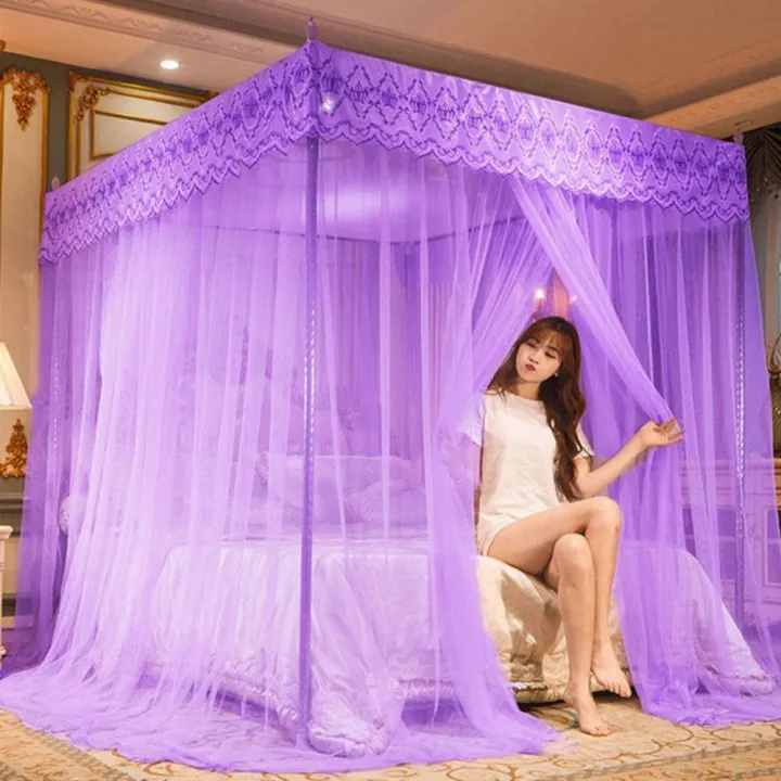 Romantic%20Mesh%20Home%20Decoration%20Princess%20Style%20Lace%20Fabric%20Bed%20Tent%20Mosquito%20Net%20Bedding%20Article%20Bed%20Canopy%20-%20Image%202