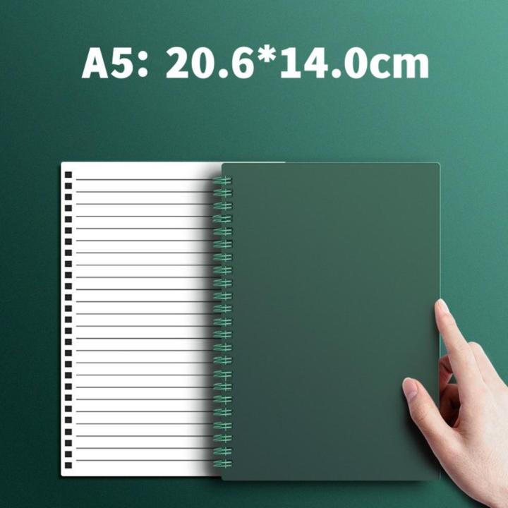 Coil binding Spiral diary notebook Convenient A5 size Stationery Grid paper Morandi color scheme School office supplies Daily weekly planner for Office School College students Professionals Personal