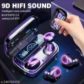 M10 Bluetooth Earbuds TWS Mini Earphone with LED Digital Display Gaming Touch Waterproof Wireless Bluetooth Headphone Charging Box with Power Bank store Airpods Inpods Airdots M90 M19 I12 I7s. 