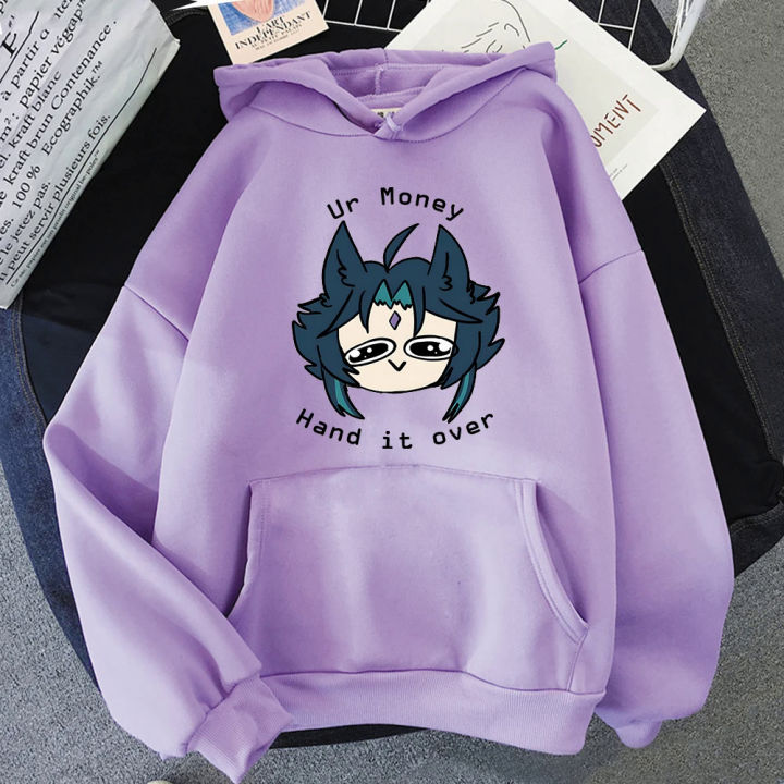 Genshin%20Impact%20Kawaii%20Hoodie%20Womens%20Korean%20Style%20Tops%20Streetwear%20Anime%20Hoodies%20Harajuku%20Oversized%20Manga%20Xiao%20Sweatshirts%20Girls%20-%20Image%204