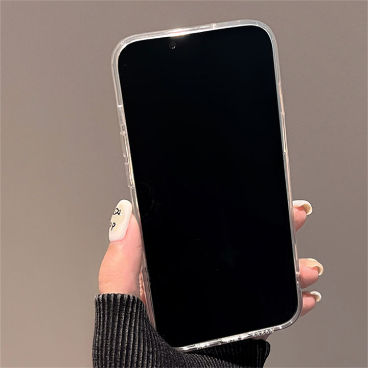 NEW%20Korea%20INS%20Cute%20Cartoon%203D%20Diamond%20Raindrops%20Clouds%20Soft%20Phone%20Case%20For%20iPhone%2014%2013%2012%20Pro%20Max%2011%20Lovely%20Shockproof%20Back%20Cover%20-%20Image%206