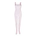 Women Hollow out Fishnet Bodysuit Open Crotch Body Stockings Nightwear. 