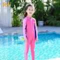 361°One-Piece Swimsuit for Children Boys and Girls Diving Suit Children Teens Babies Long Sleeve Swimming Professional Training Swimsuit. 