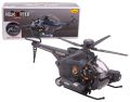 100% High Quality Fighter Toy Helicopter Battle Gunship Simulated Military Model Light & Sound kid / Military Attack Combat Helicopter / Black Hawk Battle Helicopter Bump and Go Action Helicopter Toy, with Lights and Sounds. 