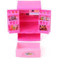 Mini Pink Refrigerator Fridge Kids Children Role Play Indoor Game Playing House Educational Home Appliance. 
