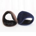 Winter Warm Back Wear Earmuffs Fleece-lined Ear Cap Anti-Freezing Earmuffs Thick Earmuffs Earmuff Men and Women. 