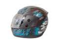 UPCo WOLF Full Face Graphic Design Motor Bike Safty Helmet SLS Certified. 