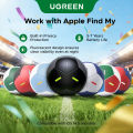 UGREEN Football Design Finetrack Global Positioner 5-Year Battery Life IP68 Waterproof Plastic Shell Tracker Compatible Only With Apple Devices. 