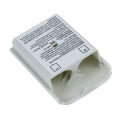 White replacement Battery Shell PACK Case Cover Holder for minisoft XBOX 360 Wireless Controller Game Gamepad. 